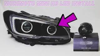 How To Install Morimoto MINI HB LED High Beam Projectors!
