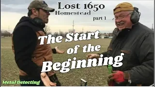 Just Gettin' Started! - A Lost 1650 Homestead FOUND Metal Detecting - Colonial Coins!