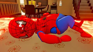 HELP SAVE Spider-man BABY! The Baby In Yellow VS Spider-Man