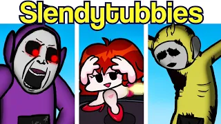 Friday Night Funkin': VS Slendytubbies FULL WEEK + Cutscenes (TinkyWinky, Laa Laa) - FNF Horror Mod