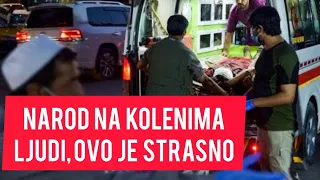 Narod na kolenima! Ljudi ,ovo je STRASNO! Udario jos jedan SNAZAN ZEMLJOTRES! Jezive scene