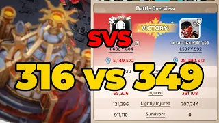 Whiteout Survival SVS | 316 vs. 349⚡ The Aftermath