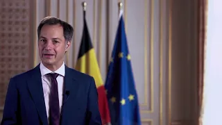 H.E. Mr Alexander de Croo, Prime Minister of Belgium