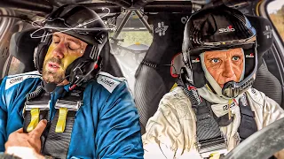 JE FAIS UN MALAISE DANS UNE VOITURE DE RALLYE AVEC UN PILOTE 😱😨!! (Feat Seb Loeb & Raoul)