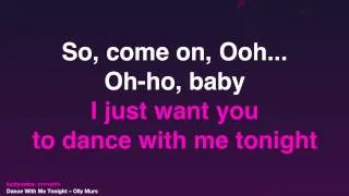 Dance With Me Tonight - Olly Murs (Karaoke) - Lucky Voice