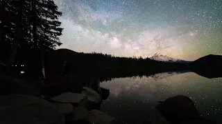 Incredible Night Sky Time Lapse Of Milky Way