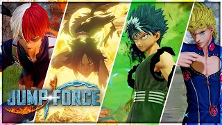 JUMP FORCE - All Ultimate Attacks & Transformations [w/ Season 1-2 DLC]