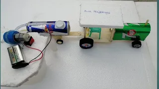 Diy  Make a mini water tank harrow using recycled soda cans  Mini water pump