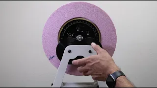 How to manually balance a grinding wheel