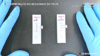 [Portuguese subtitle] Guide for STANDARD Q COVID-19 Ag Test (professional use only)