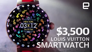 Louis Vuitton's new $3,500 smartwatch, Tambour Horizon Light Up