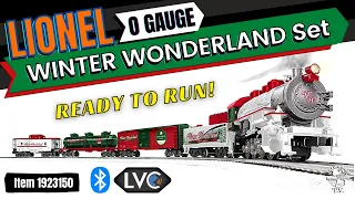 O Gauge Lionel -  "WINTER WONDERLAND" Train Set with VOICE CONTROL!