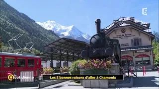 Les 5 bonnes raisons d'aller à Chamonix