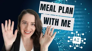 Using AI to create a meal plan as an online dietitian