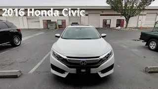 2016 Honda civic или ремонт после ремонта