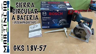 Sierra Circular BOSCH a Bateria GKS 18V 57