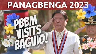 PBBM Visits Baguio! Pres Marcos attends PMA Alumni Homecoming in Baguio City Feb 18, 2023 PANAGBENGA