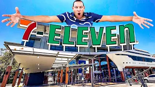 World's LARGEST 7-Eleven in Pattaya THAILAND Let's EAT & TOUR!