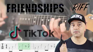 Friendships by Pascal Letoublon guitar lesson (with TAB) that Tik Tok song