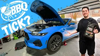 Will My 2024 Mustang GT Get The Dreaded “BBQ” Tick After Its First Oil Change?!