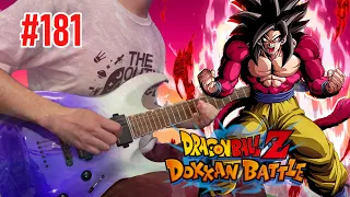 DBZ Dokkan Battle OST Guitar Cover-INT (超知) LR Super Saiyan 4 Goku Full Power Transformation Theme