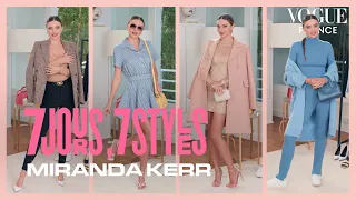 Que porte Miranda Kerr en une semaine ? | 7 jours, 7 styles | Vogue France
