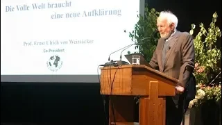 Ernst Ulrich von Weizsäcker - Nachhaltigkeit braucht neue Aufklärung | Werkstatt Zukunft