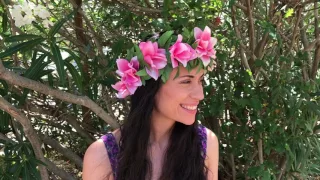 DIY Moana Flower Crown Tutorial
