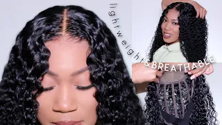 100% Glueless Wig | Pre Cut + Pre Plucked Beginner Friendly Curly Wig Install | Beauty Forever