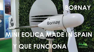 Bornay, mini eólica made in Spain y que funciona!!