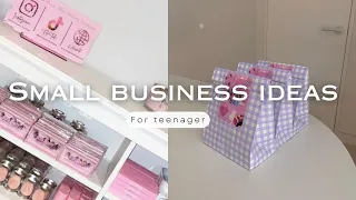 small businesses ideas for teenagers.♡