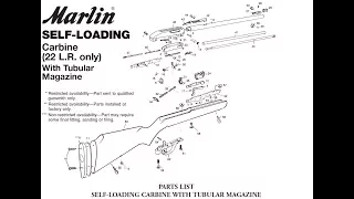 Marlin Glenfield Model 60 Disassembly