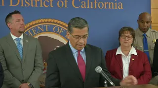 AG Becerra Joins Federal, State and Local Law Enforcement to Announce Arrest of MS-13 Gang Members