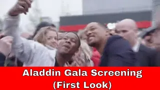 Aladdin Gala Screening (First Look) #WilSmith #MenaMassoud