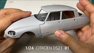 CITROEN DS 21  1/24 EBBRO - part 1