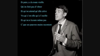 jacque brel - ces gens-là paroles