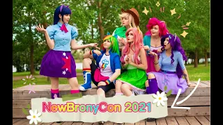 NewBronyCon 2021 косплей-номер "Cafeteria Song" Equestria Girls. My Little Pony Cosplay.