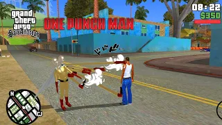 ONE PUNCH MAN GTA SA ANDROID || SAITAMA GTA SA ANDROID