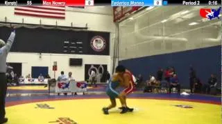 2012 Kiki Cup 55: Max Nowry (USA #4) vs. Federico Manea (Italy)