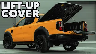 2023 Ford Ranger Aeroklas Speed Lift-Up Tonneau Cover