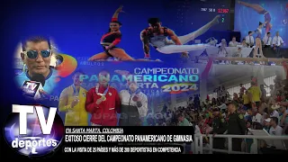 Exitoso Cierre del Campeonato Panamericano de Gimnasia en Santa Marta 👉🏾