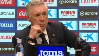 Ancelotti rueda de prensa Villarreal 4-4 Real Madrid