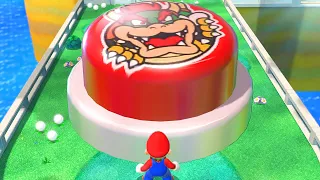 What happens when Mario presses the ULTIMATE Bowser-Switch in Super Mario 3D World?