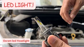 Osram Led Headlight.!! Ab aaya na maza.!! How to install Led headlights.!!