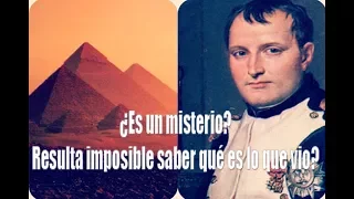 ¿"Lo que Napoleón Bonaparte vio" dentro de la Gran Pirámide de Egipto?