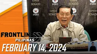 FRONTLINE PILIPINAS LIVESTREAM | February 14, 2024