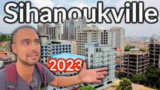 🇰🇭| Did COVID-19 Do THIS? SHOCKING FOOTAGE Of Sihanoukville Cambodia 2023.