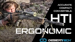 HTI Sniper Rifle Ergonomics - Shortest Hard Target Sniper