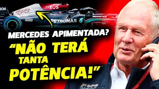 RED BULL NÃO ACREDITA EM "MOTOR PICANTE" DA MERCEDES E SABE COMO SER CAMPEÃ | FÓRMULA 1 | GP EM CASA