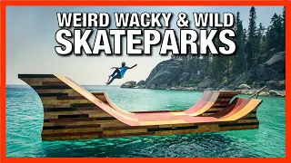 The Weirdest Skateparks On Earth